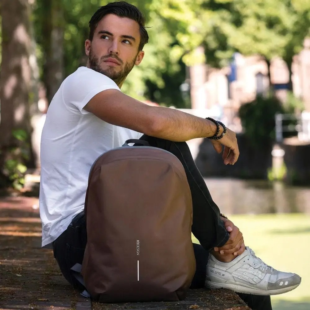 Rucsac notebook 15.6 inch Bobby Soft, Brown