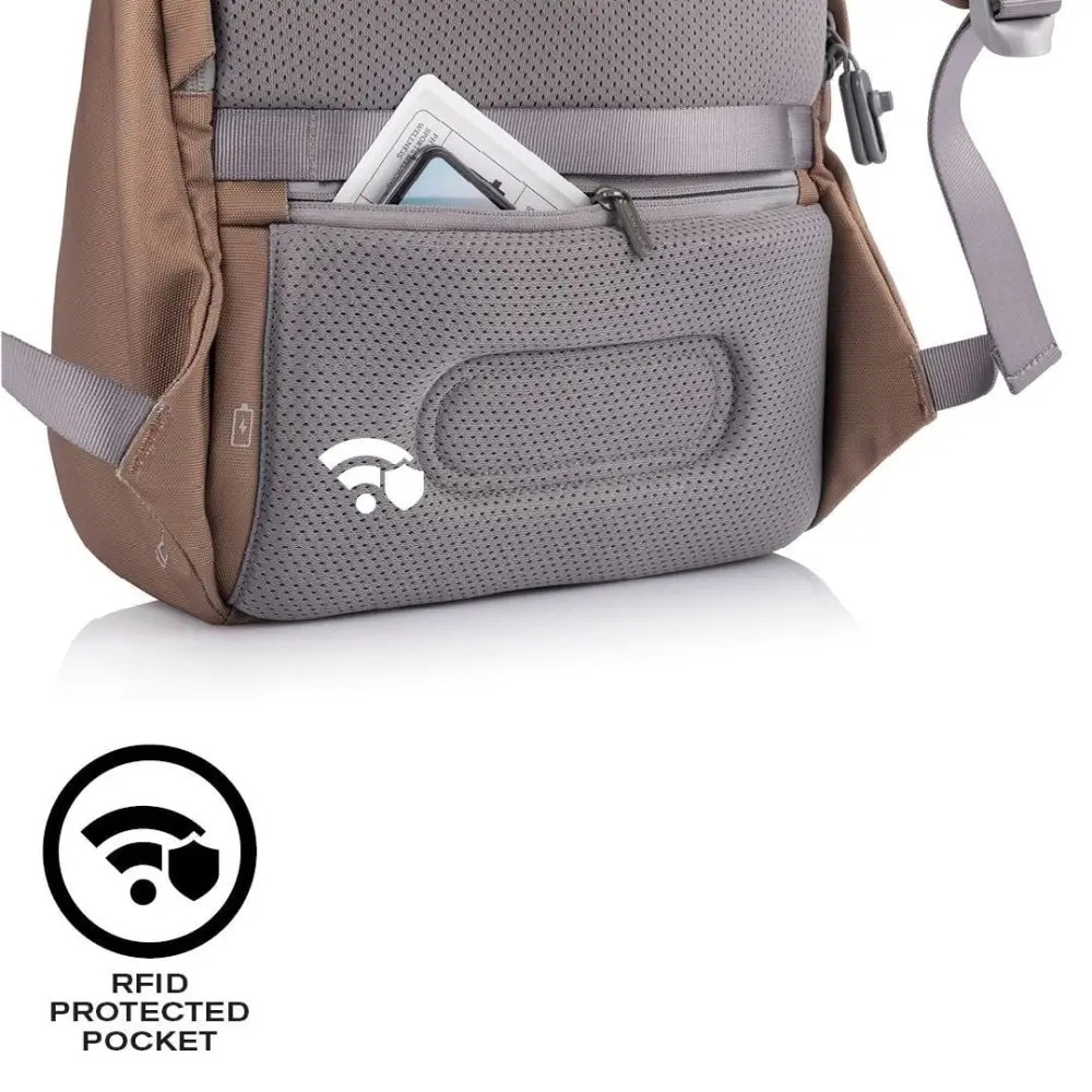 Rucsac notebook 15.6 inch Bobby Soft, Brown