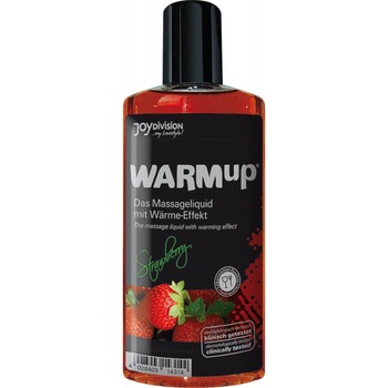 Lubrifiant WarmUp pentru masaj, cu efect de incalzire si aroma de capsuni, 150 ml Lubrifiant WarmUp pentru masaj, cu efect de incalzire si aroma de capsuni, 150 ml