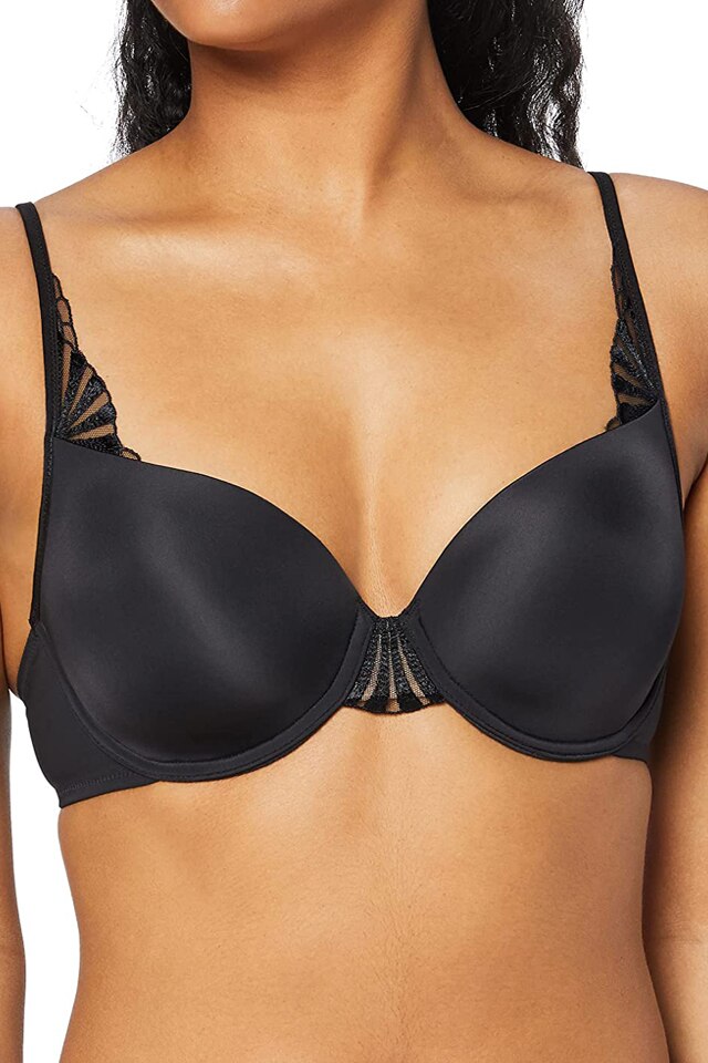 Sutien dama 'True Curves Forever' Triumph, negru, 85C
