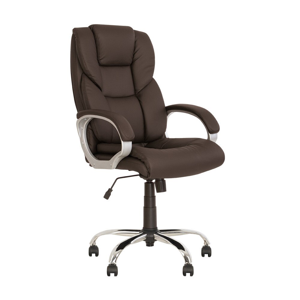 Scaun directorial Moderna Morfeo, piele ecologica, mocca