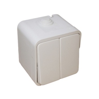 Comutator PT, alb, monobloc Comutator PT, alb, monobloc