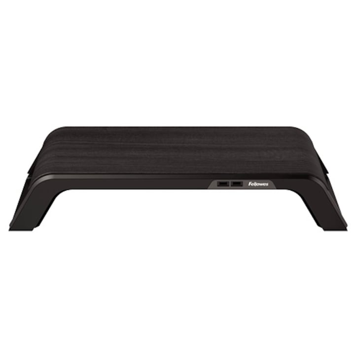 Suport pentru monitor Fellowes Hana ergonomic, premium, Negru