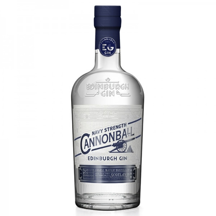 Gin Edinburgh Cannonball Navy Strength (0,7l, 57,2%)