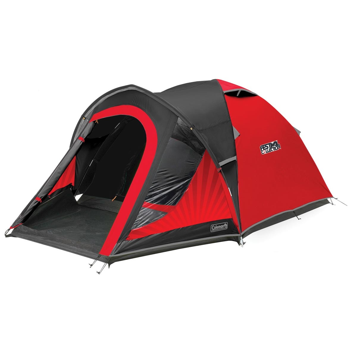 Cort camping The BlackOut 4, Coleman, Poliester, 140x340x280 cm 