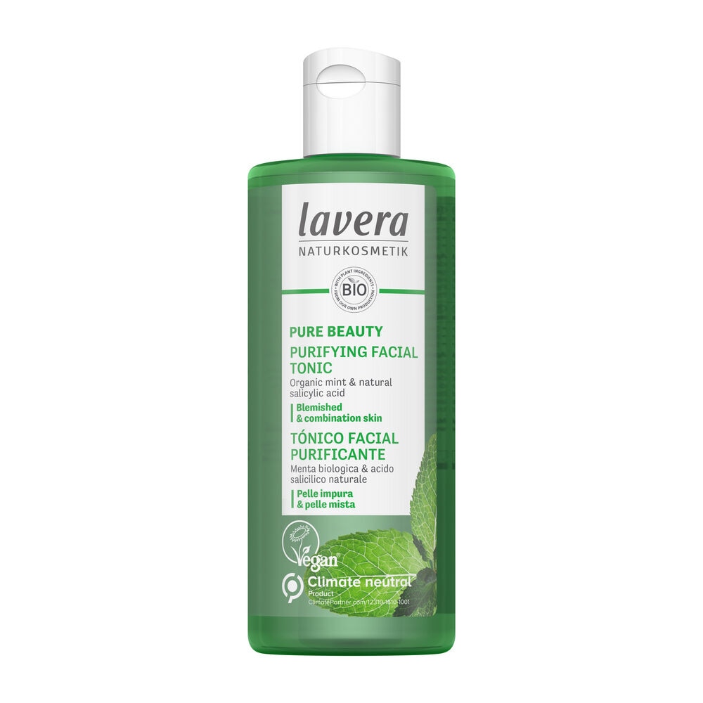 Tonic purifiant cu menta si acid salicilic natural, LAVERA, 200ml