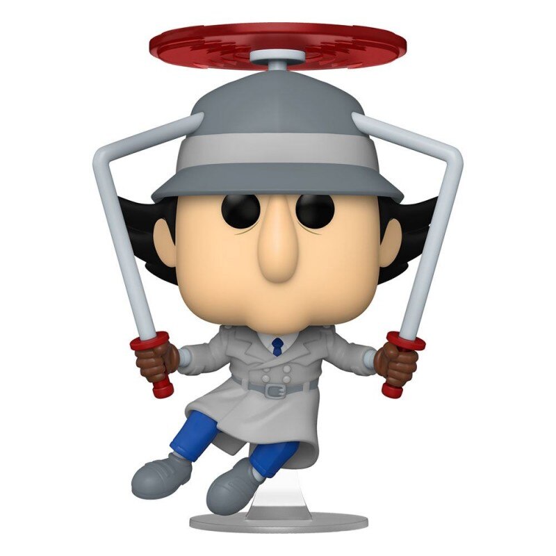 Figurina Inspector Gadget POP! Inspector Gadget Flying , 9 cm, Multicolor