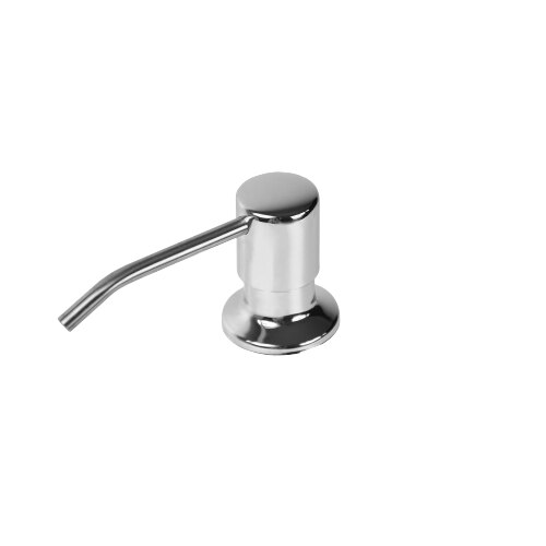 Dozator sapun lichid, Zolta, Manual, Plastic/Metal, Argintiu, 350 ml