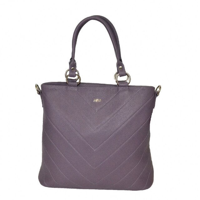 Geanta dama, Zea 245, Mov-Liliac, 30x12x32 cm