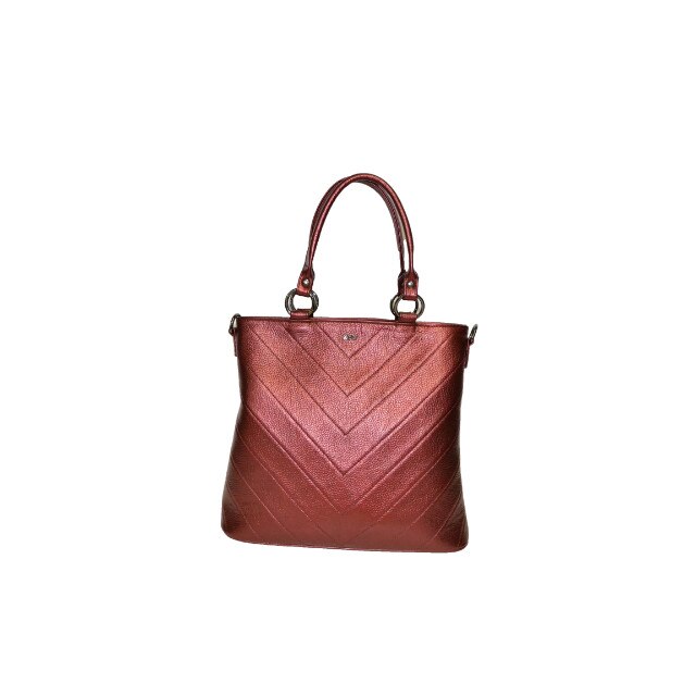 Geanta dama, Zea 245, Rosu Bordeaux, 30x12x32 cm