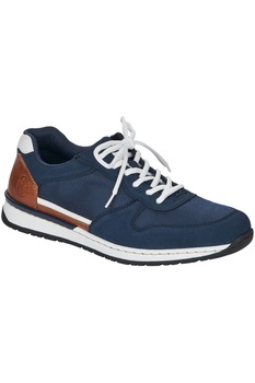 Pantofi barbati, Rieker, Ocean Sherry Casual Flats, Piele ecologica, Albastru, 41 EU Pantofi barbati, Rieker, Ocean Sherry Casual Flats, Piele ecologica, Albastru, 41 EU