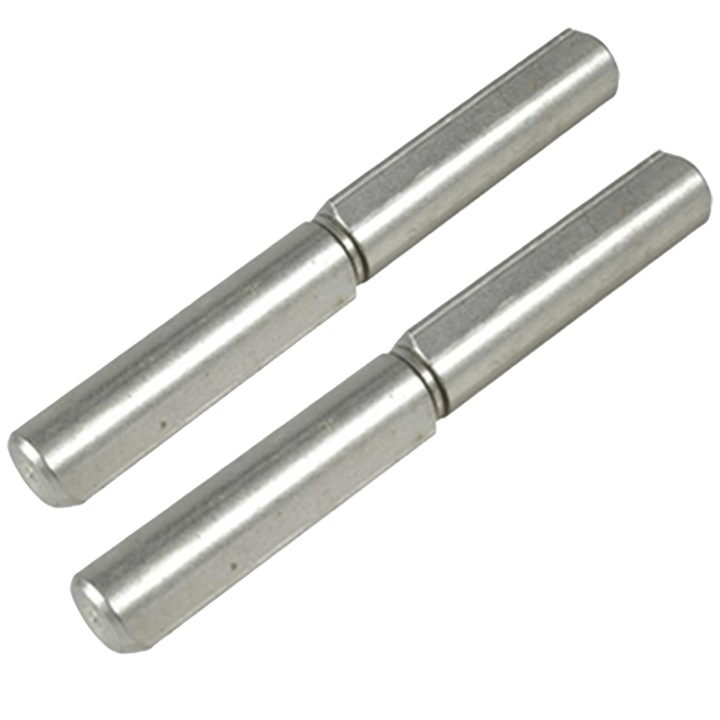 Set 2 balamale, Inox, 60 mm, Argintiu