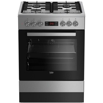 Aragaz mixt Beko FSE62320DX, 66l, Aprindere electrica, 60cm, Inox Aragaz mixt Beko FSE62320DX, 66l, Aprindere electrica, 60cm, Inox