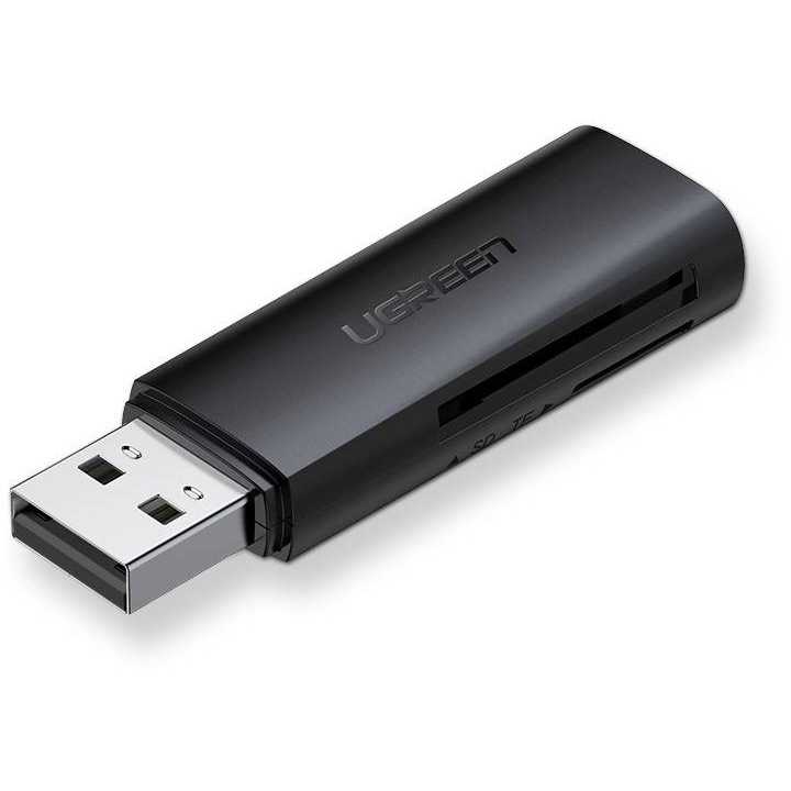 Адаптер Ugreen CM264, четец за карти, TF/SD, USB 3.0, черен