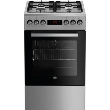 Aragaz mixt BEKO FSM52332DXDS, 60l, 50cm, 8functii, Inox Aragaz mixt BEKO FSM52332DXDS, 60l, 50cm, 8functii, Inox