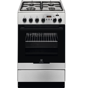 Aragaz mixt Electrolux EKK54952OX, 54l, aprindere la buton, 50cm, Inox Aragaz mixt Electrolux EKK54952OX, 54l, aprindere la buton, 50cm, Inox