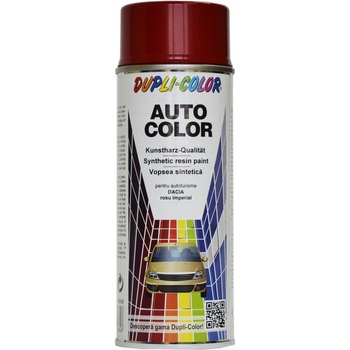 Vopsea auto Dacia Dupli-Color, nemetalizat, rosu imperial, 350 ml Vopsea auto Dacia Dupli-Color, nemetalizat, rosu imperial, 350 ml