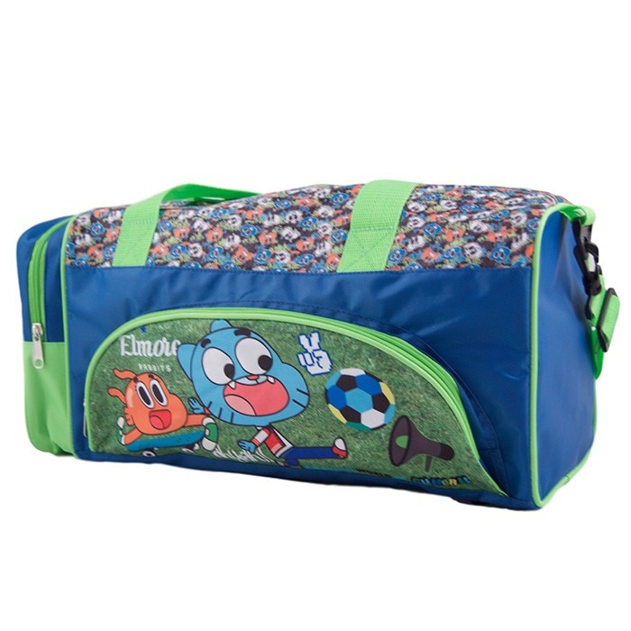 Geanta Gumball sport, Blue/verde, 45 x 36.5 x7 cm