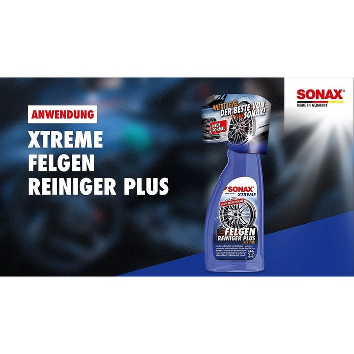 Препарат за джанти Sonax, Full Effect Wheel Cleaner, 750мл