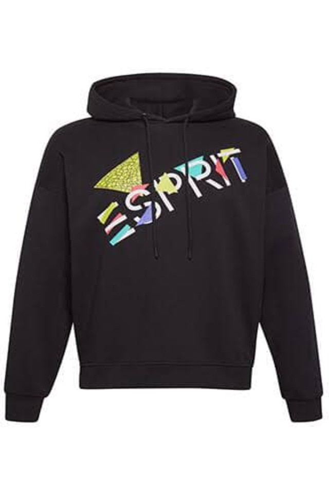 Hanorac cu imprimeu logo contrastant