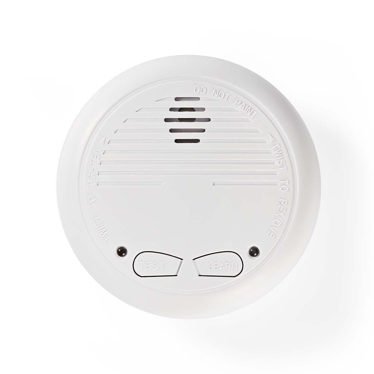 Detector de fum Nedis interconectabil alb