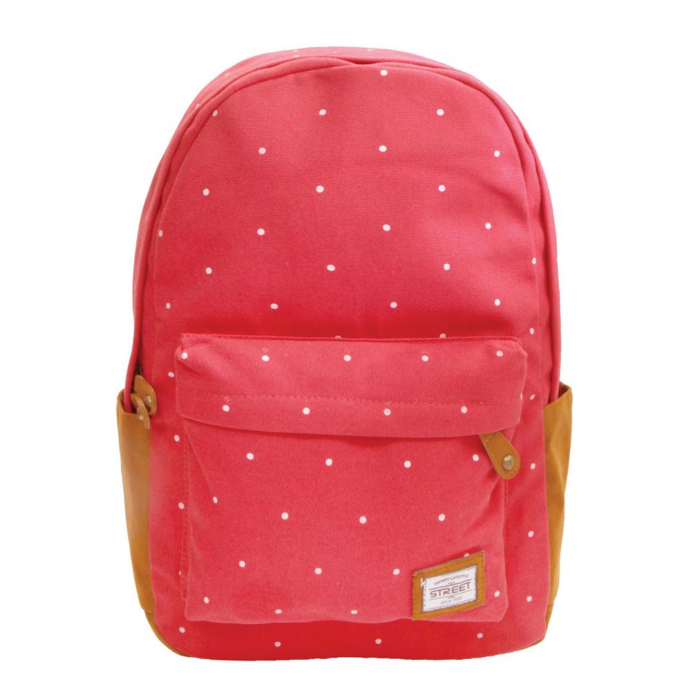 Ghiozdan Rucsac Dots cu 2 compartimente, 26x14x40cm