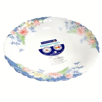 Set 6 farfurii adanci opal,model floral,Luminarc,21cm Set 6 farfurii adanci opal,model floral,Luminarc,21cm