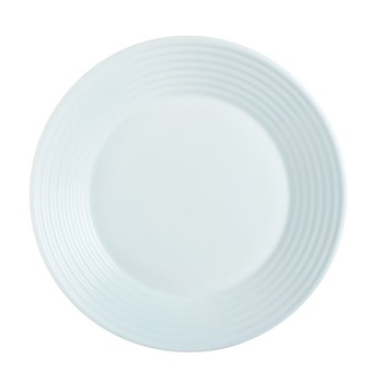 Set 6 farfurii rotunde,albe,opal,Luminarc,27cm Set 6 farfurii rotunde,albe,opal,Luminarc,27cm