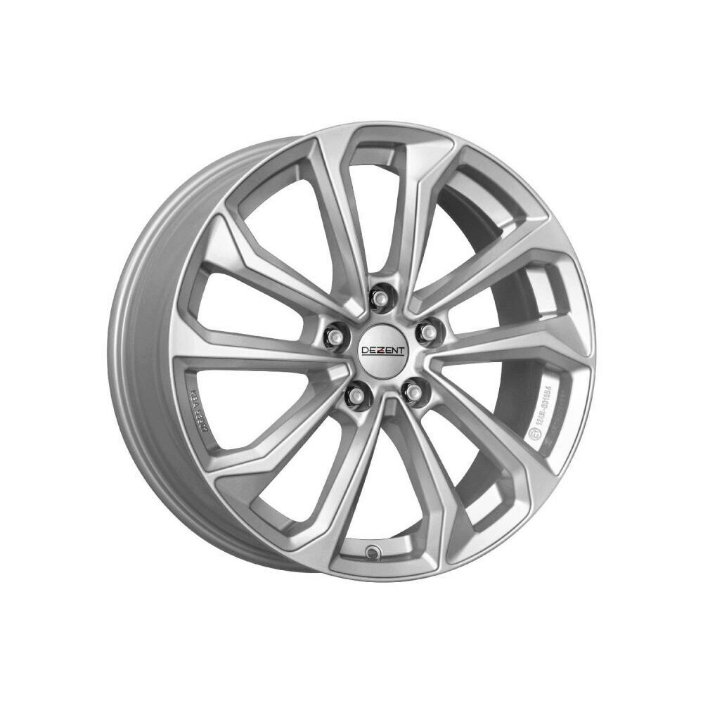 Janta aliaj compatibila cu Hyundai, Kia, Mazda, Dezent KS silver 7.5Jx18 inch 5x114.3 ET 50 mm gaura centrala 67.1 mm