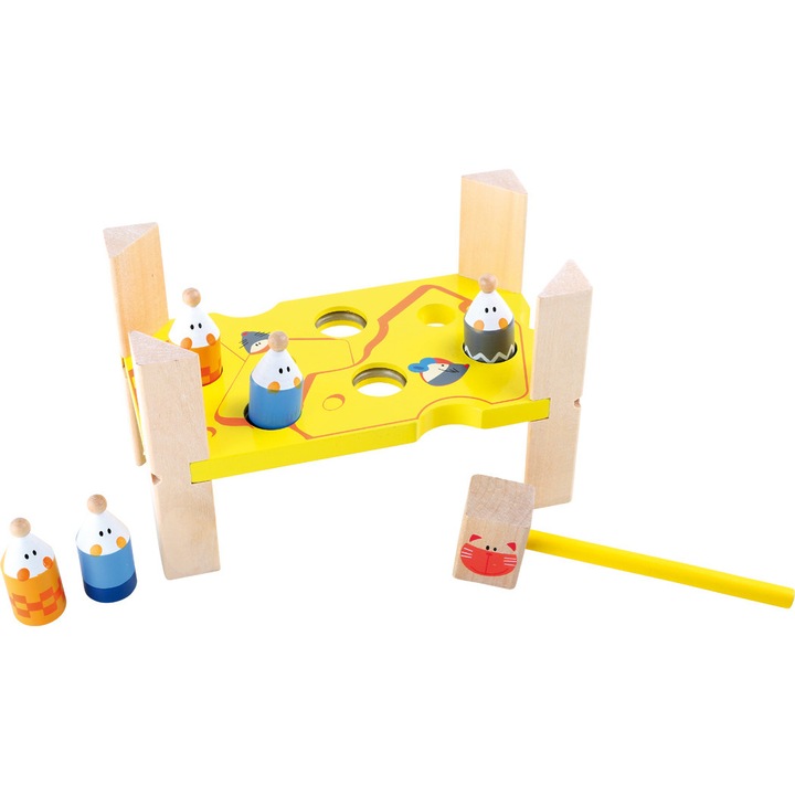 Jucarie pentru abilitatile motorii "pisica si soarecele"