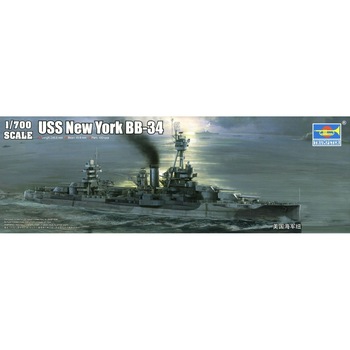 Kit de construit nava de razboi USS New York BB-34 1:700 Kit de construit nava de razboi USS New York BB-34 1:700