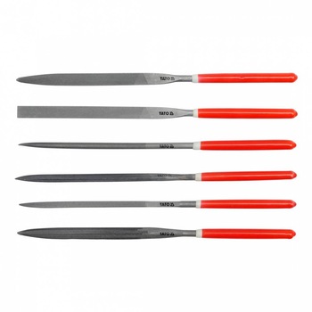 Set 6 pile conice 4x160x75mm, Yato YT-6161 Set 6 pile conice 4x160x75mm, Yato YT-6161