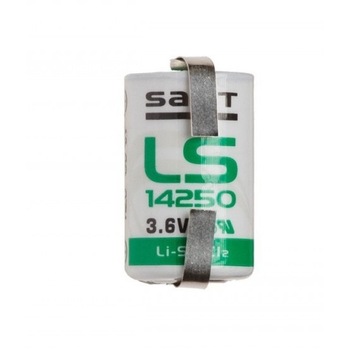 Baterie cu litiu 3.6v U tag saft ls14250 / 1/2aa Baterie cu litiu 3.6v U tag saft ls14250 / 1/2aa