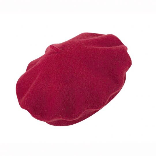 Bereta de dama HatYou CP0764, Rosu