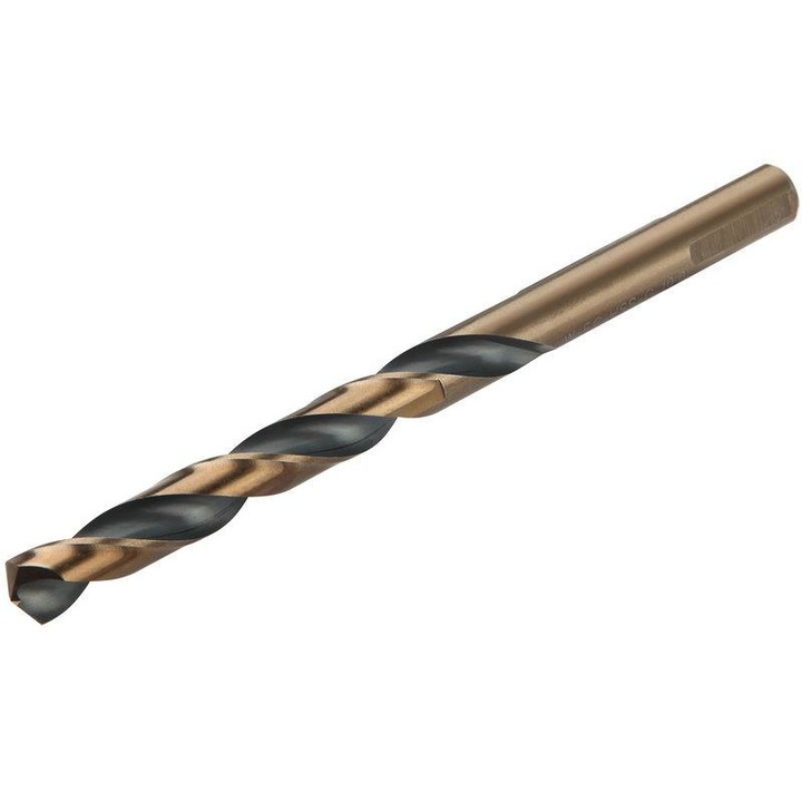 Комплект от 10 черни и златни свредла HSS 8.0 mm, Industrial, Tolsen ...