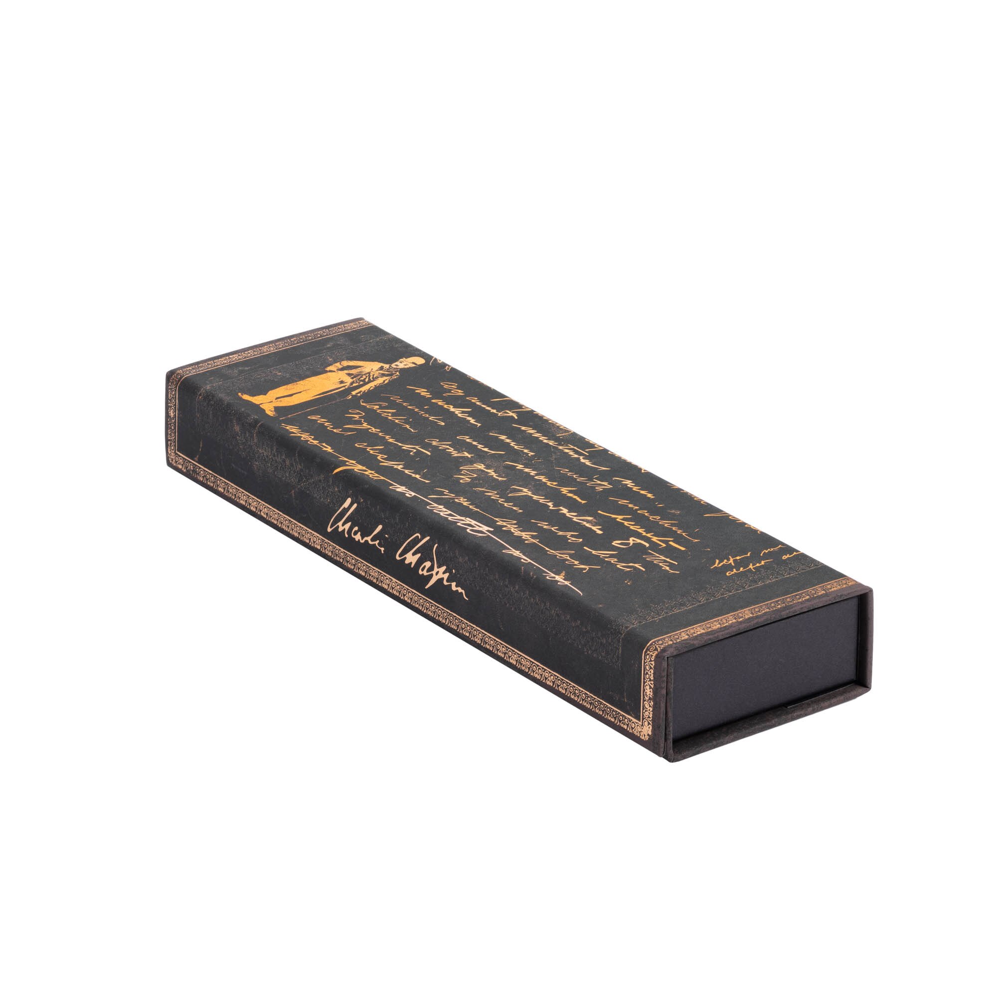 Penar - Wrap - Celebrating Charlie Chaplin, Carton, Negru, Neechipat