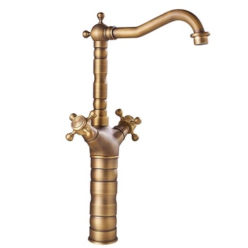 Baterie Lavoar Inalta Bronz Antichizat Smack Smk1763 Baterie Lavoar Inalta Bronz Antichizat Smack Smk1763
