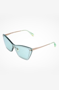 Police, Ochelari de soare shield cu lentile uni, Verde/Maro/Albastru, 99-00-140 Standard Police, Ochelari de soare shield cu lentile uni, Verde/Maro/Albastru, 99-00-140 Standard