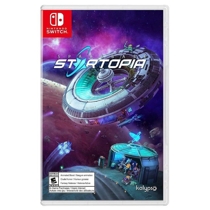Spacebase Startopia Nintendo Switch Játékszoftver