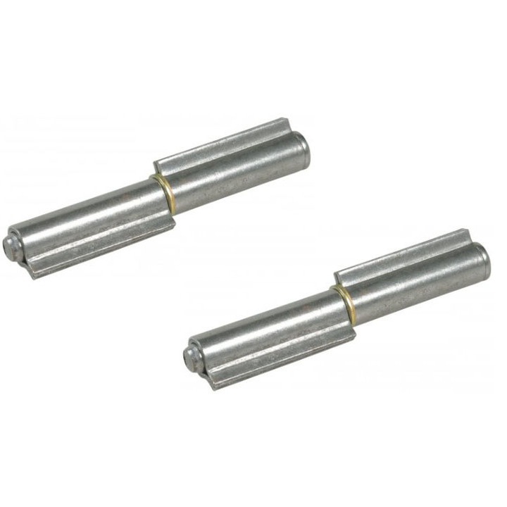 Set 2 balamale sudabile, Otel, 120mm, Argintiu