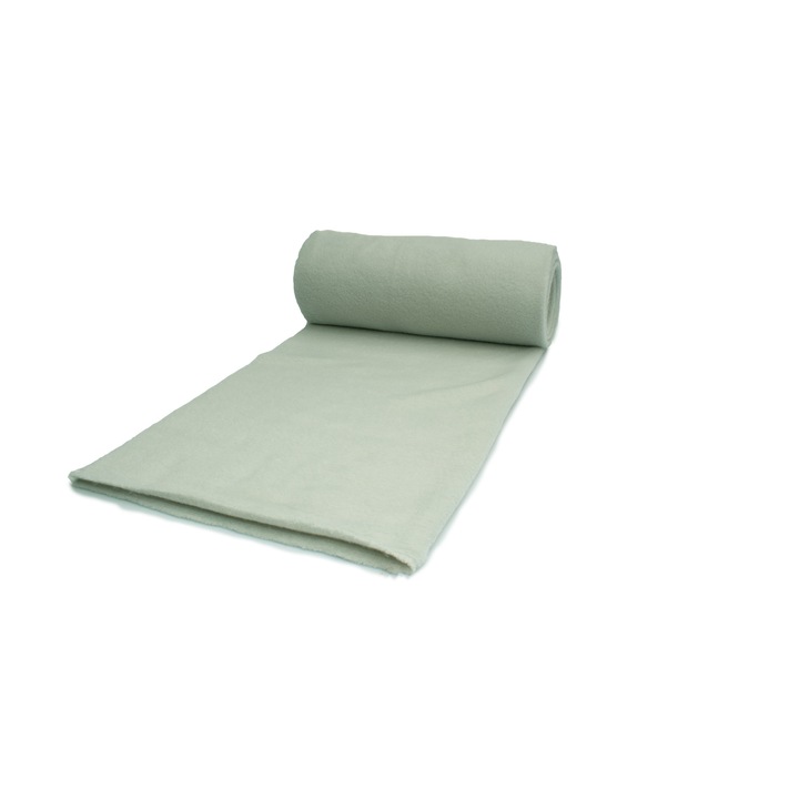 Tricotaje din fleece Polar, gramaj 200 g/mp, Culoare Porumbei, dimensiune 50 cm x 155 cm