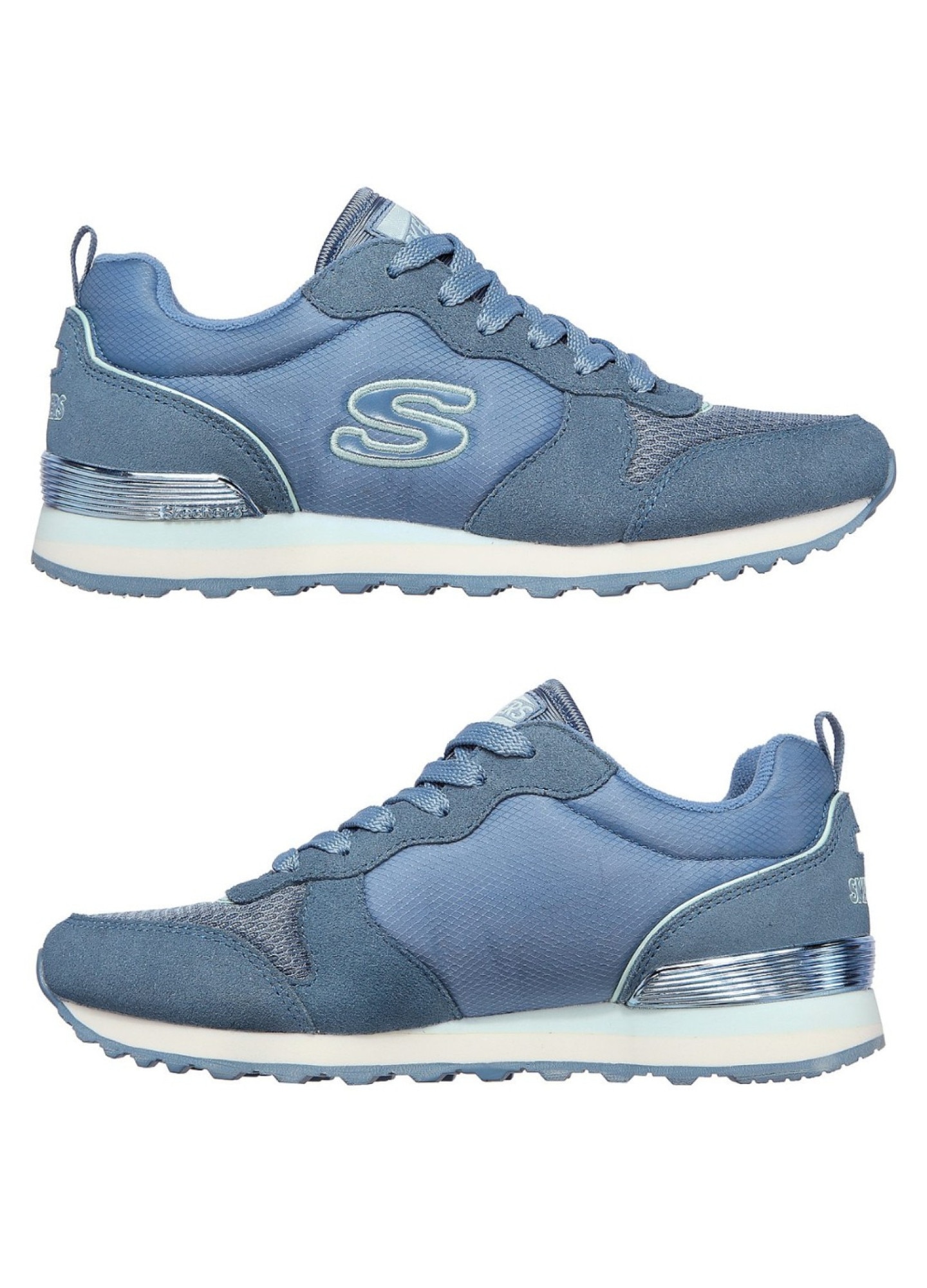 Skechers OG85 Step N Fly női fűzős cipő 155287-SLT kék 06214 Méret