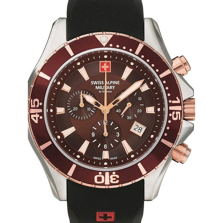 Мъжки часовник Swiss Military 7040.9856, Кварцов, 44мм, 10ATM