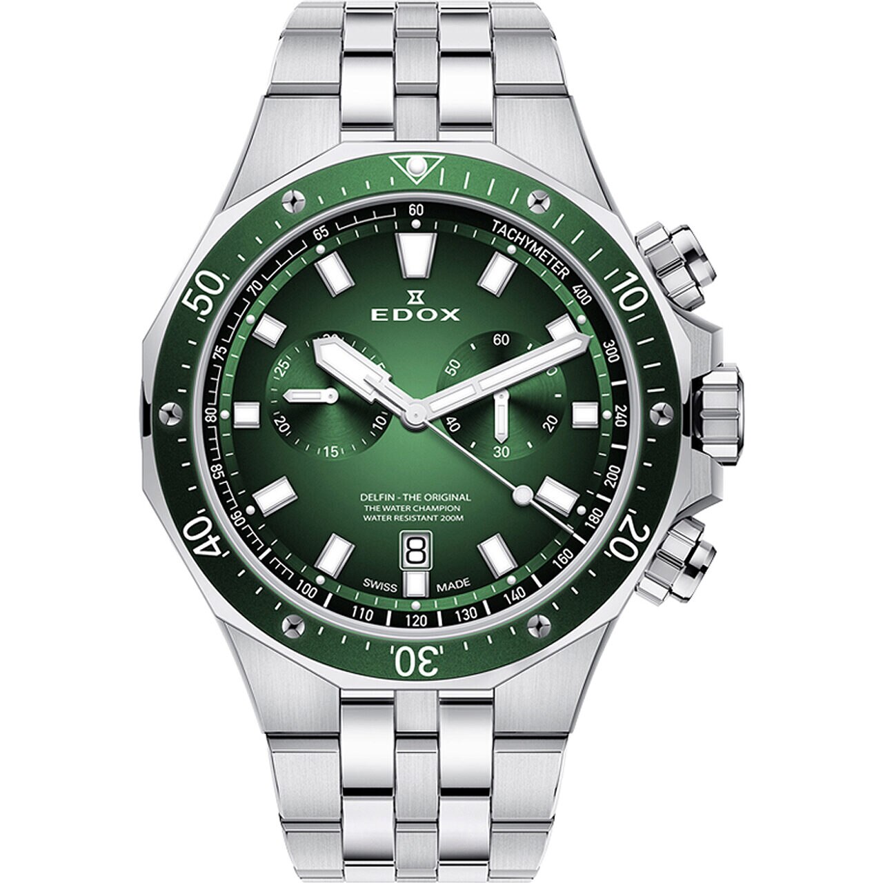 Ceas barbatesc Edox 10109-3VM-VIN, Quartz, 43mm, 20ATM