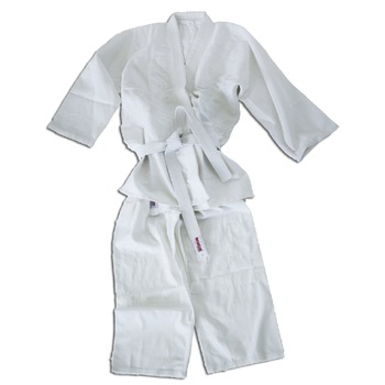Kimono pentru judo, Spartan, 200 cm, alb, bluza si pantaloni cu centura alba inclusa Kimono pentru judo, Spartan, 200 cm, alb, bluza si pantaloni cu centura alba inclusa