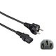 Cablu de alimentare, OSGEAR Power Cord , PC, Monitor, PS ,1.8 m / negru