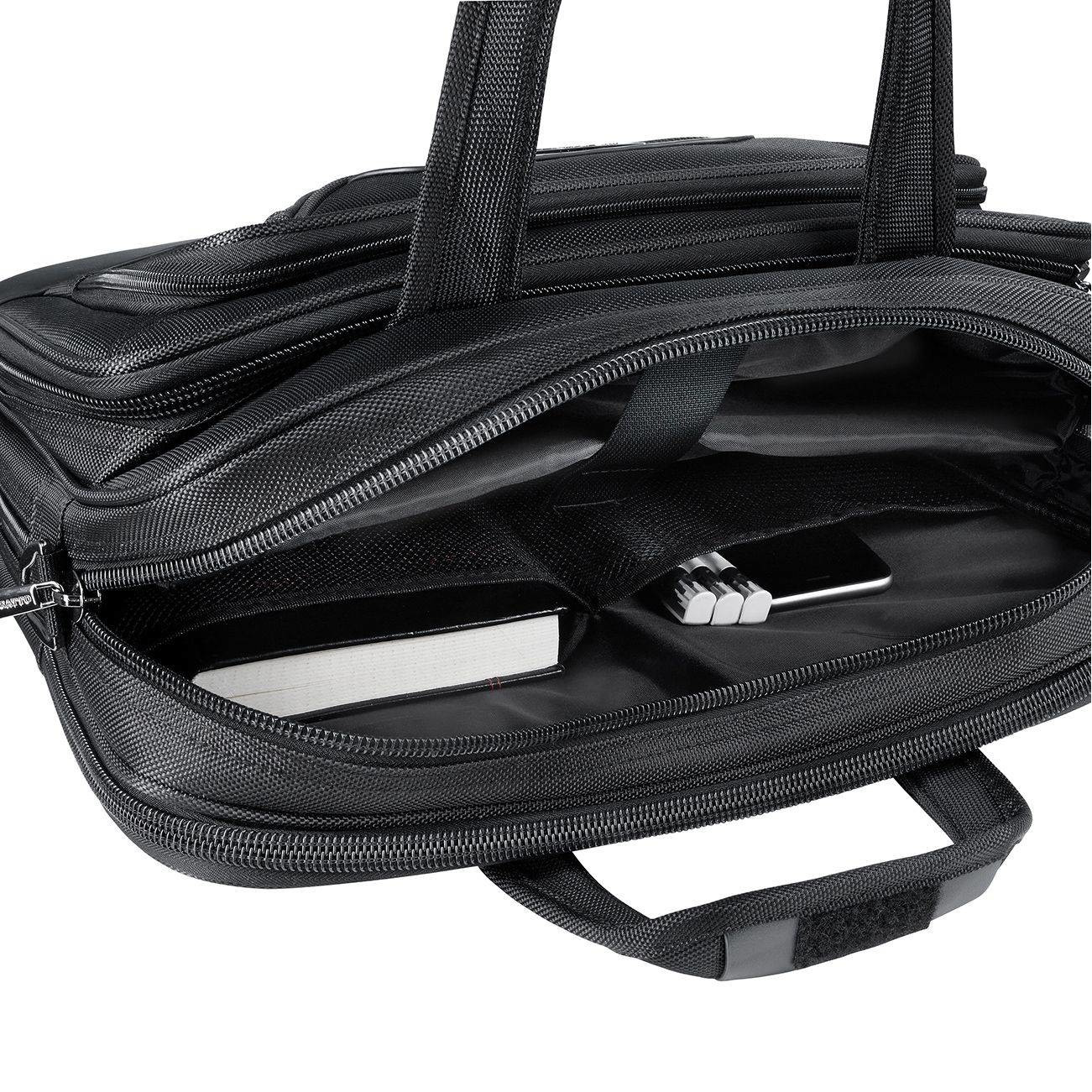 Geanta laptop, Zagato, 15.6", LONDON, 11SG-0107D, Negru