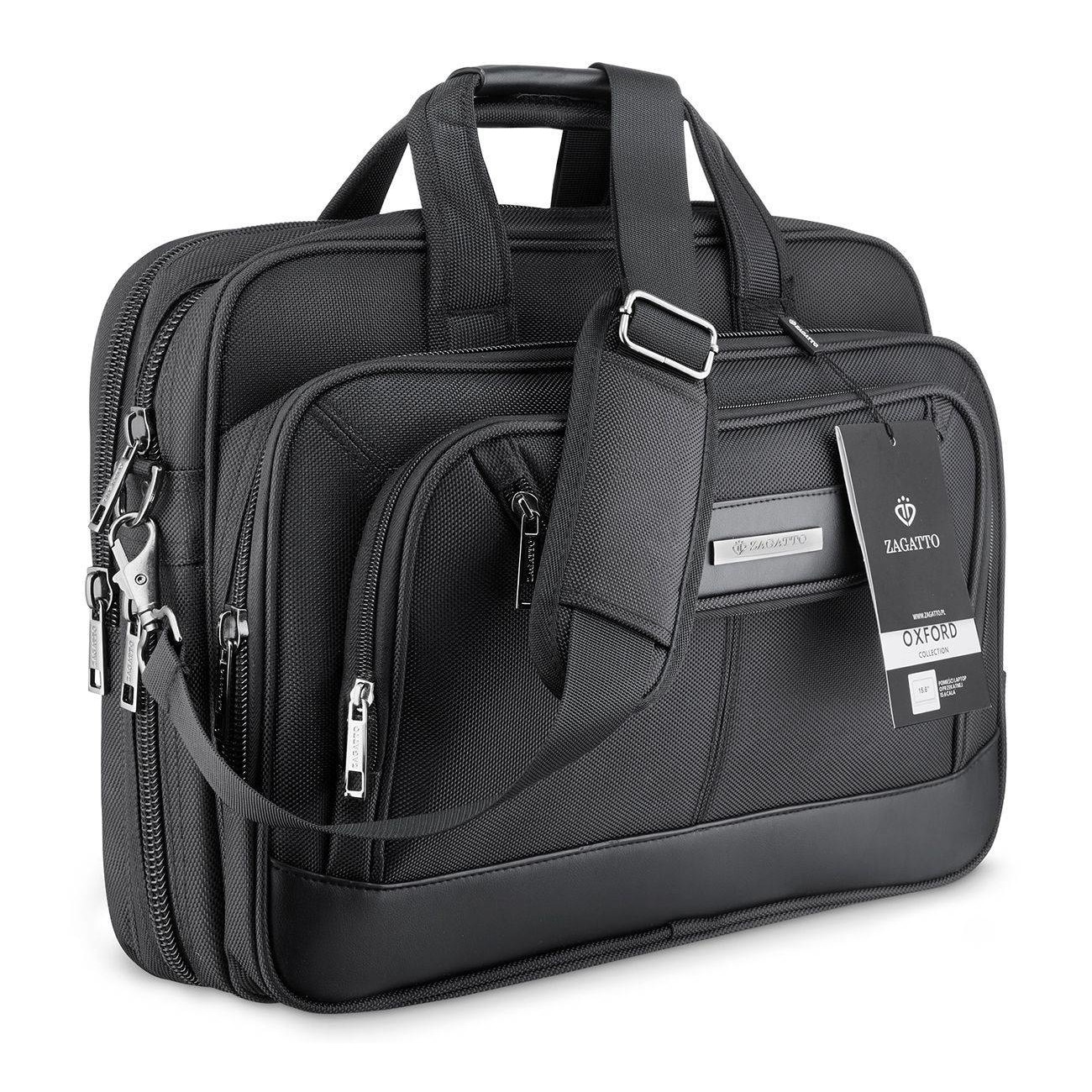 Geanta laptop, Zagato, 15.6", LONDON, 11SG-0107D, Negru