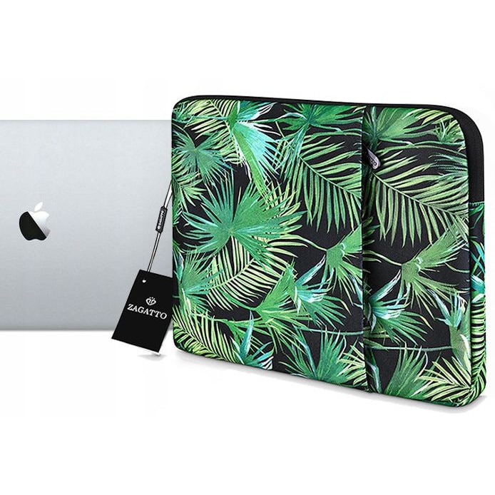 Husa laptop, Zagatto, ZG85, Nylon/Poliester, 13.3", 26x36x2.5 cm, Multicolor