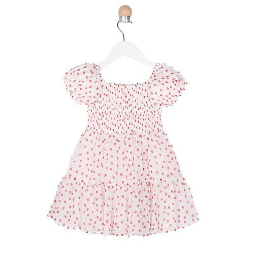 Rochie pentru fete, culoare rosie 1955